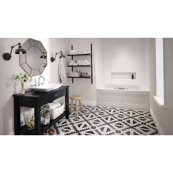 JACUZZI® Water Rainbow® Double Handle Deck Mounted Roman Tub Faucet